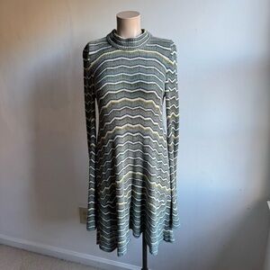 Free People Zig Zag  Tunic Dress "Ziggy”